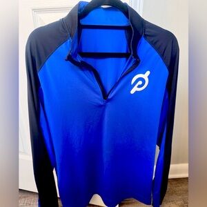 Peloton x Rhône- ¼ zip sport pullover. Like New!! Royal and Navy Blue